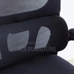 Office Chair; High Backrest Orthopedic Seat With Headrest