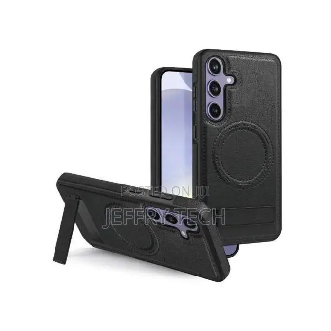Samsung Galaxy S25 Pu Leather Magnetic Adsorption Wireless Charging