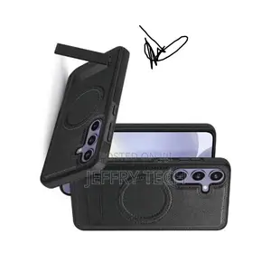 Samsung Galaxy S25 Pu Leather Magnetic Adsorption Wireless Charging