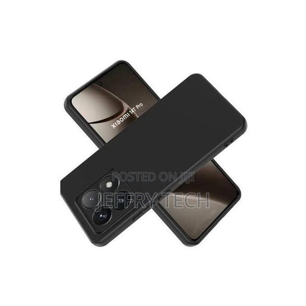 Silicon Back Case for Xiaomi 14t / Xiaomi 14t Pro - Black