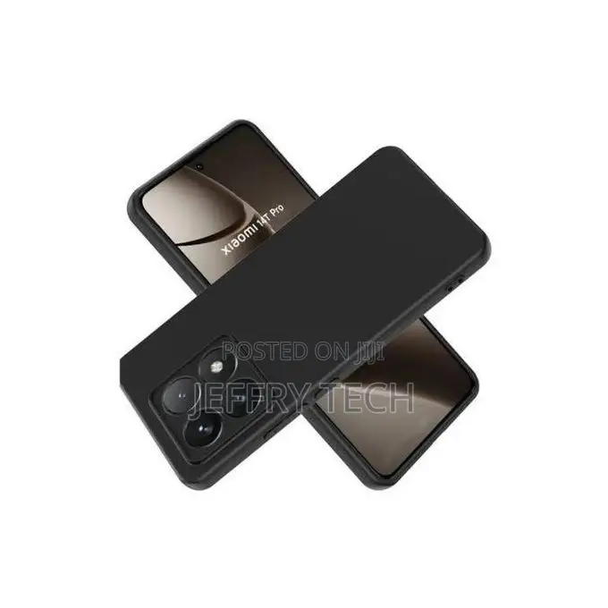 Silicon Back Case for Xiaomi 14t / Xiaomi 14t Pro - Black