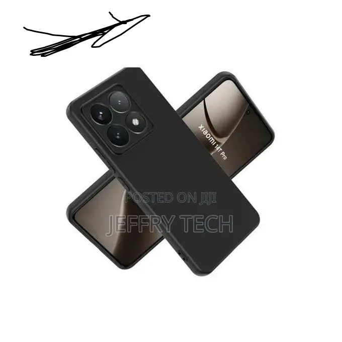 Silicon Back Case for Xiaomi 14t / Xiaomi 14t Pro - Black