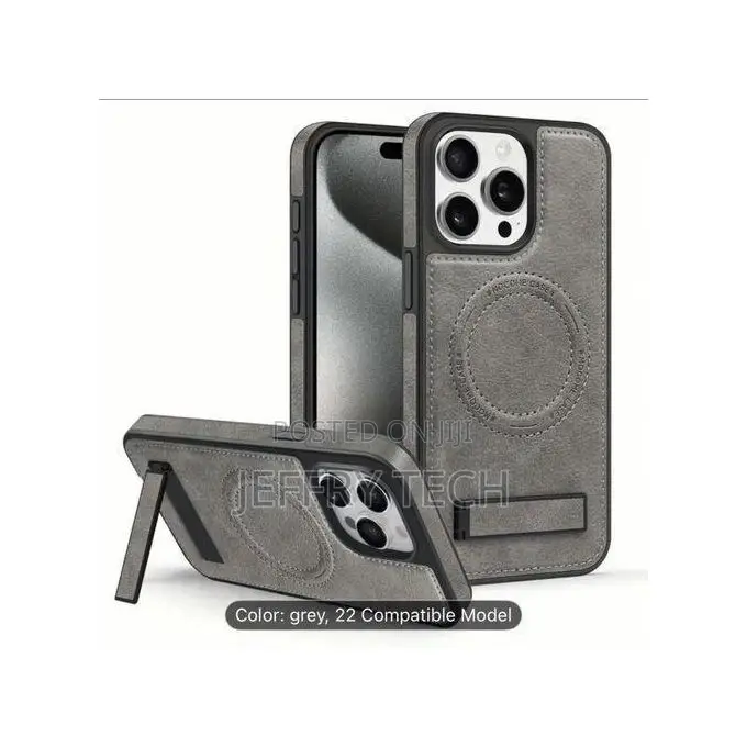 Pouch Leather Back Case for iPhone 13 Pro Max Bhujug
