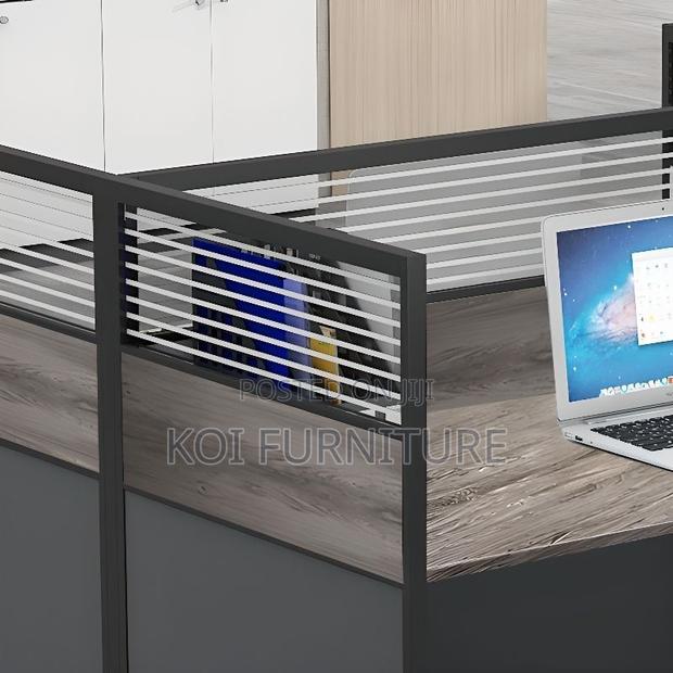 Office Workstations; Four Users MDF Made Executive Workstation Desks - thumbnail 5