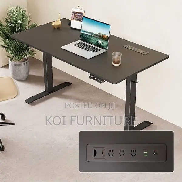 Office Desks; 1.8 Meters Wooden Top Home Office Computer Electric Desk