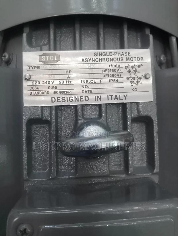 7.5hp STCL Low Speed Single Phase Motor - thumbnail 2