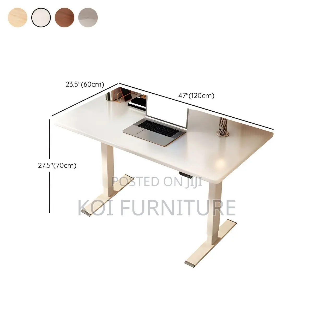 Office Desk; 1.2 Meters Modern Ergonomic Home Office Desktop Desk