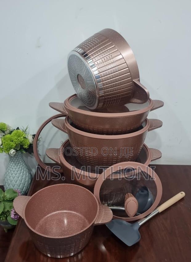 12 Pieces High Quality Granite Cookware - thumbnail 4