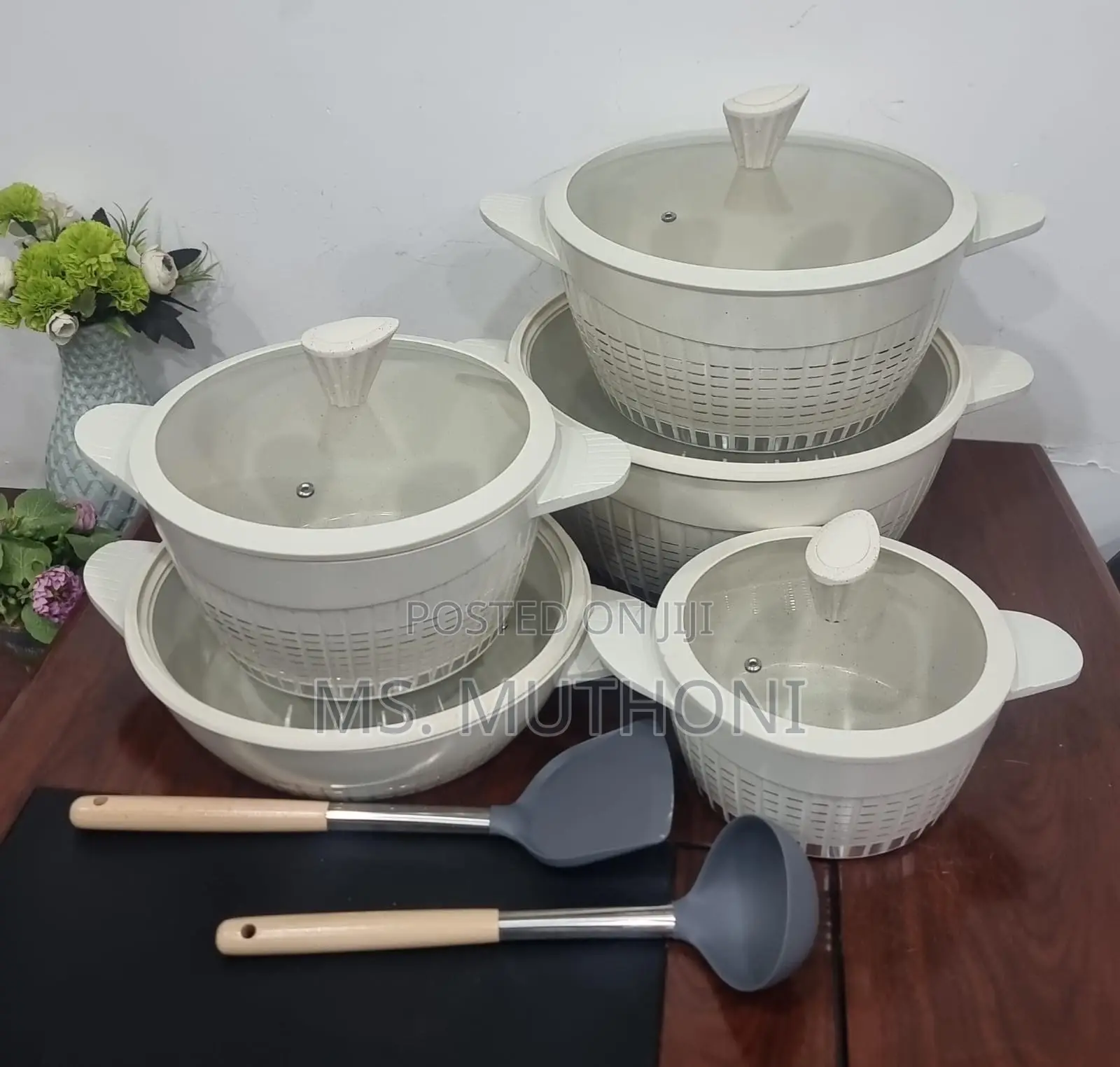 12 Pieces High Quality Granite Cookware