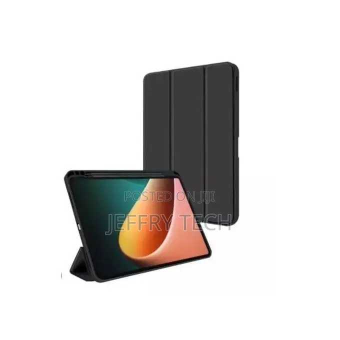 Smart Leather Flip Case for Redmi Pad 2 11 Inches - Black