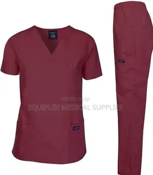 High Quality Pure Cotton Nurse Scrubs (Made on Order)