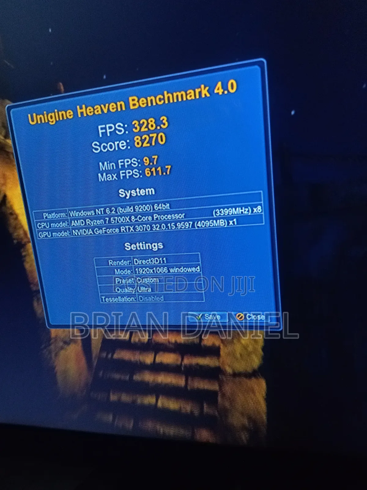 Asus Rog Strix RTX 3070