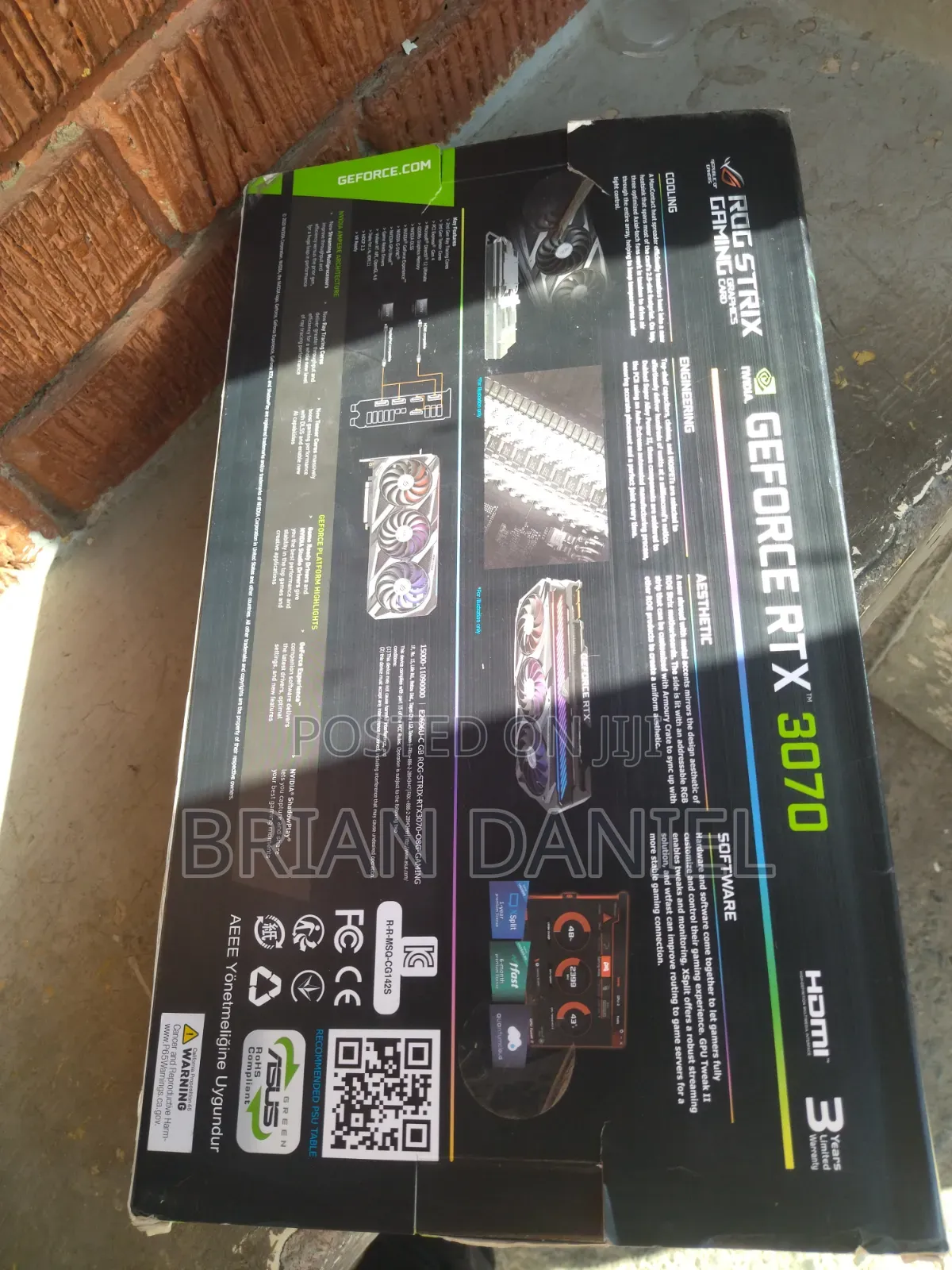 Asus Rog Strix RTX 3070