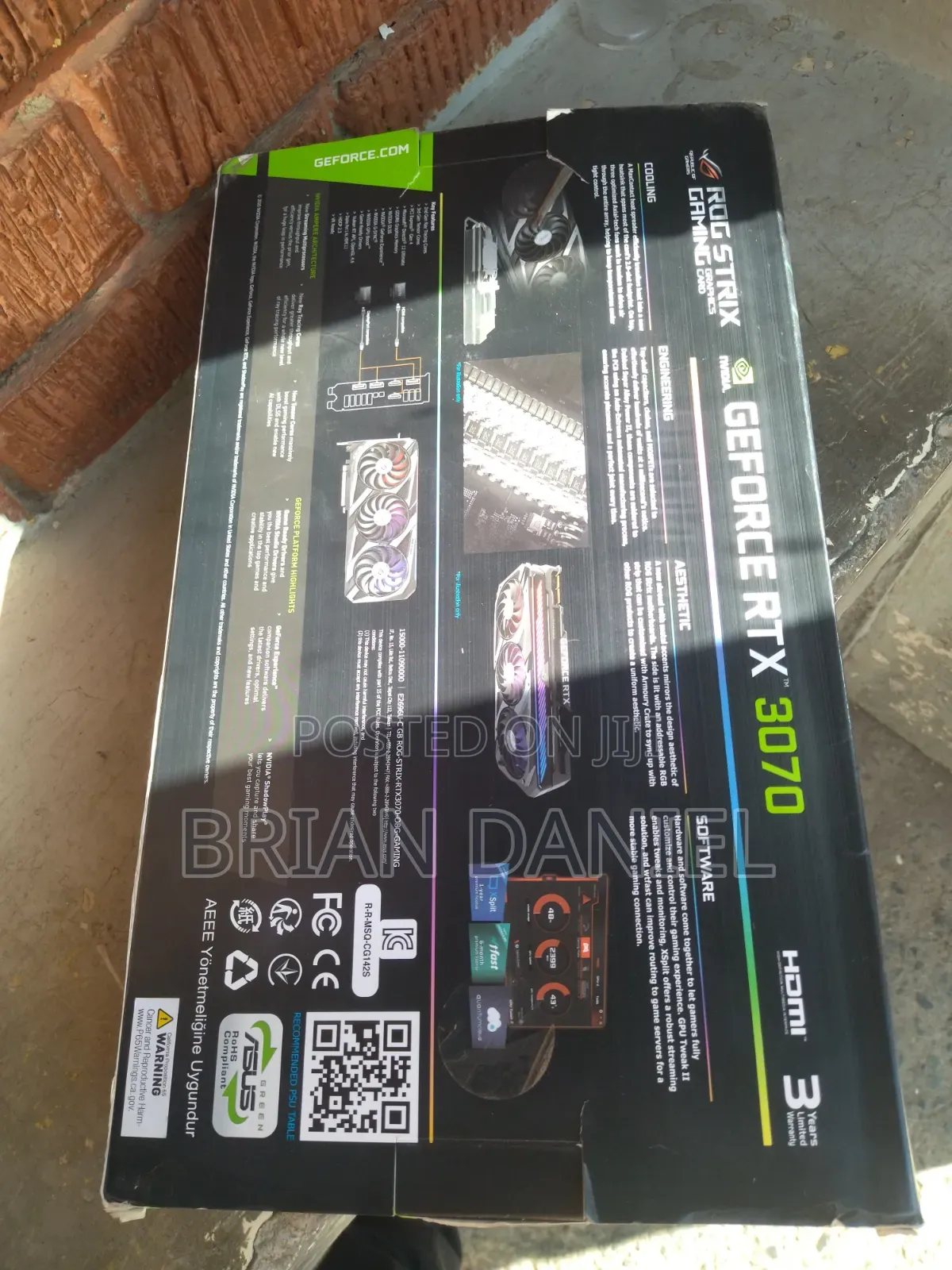 Asus Rog Strix RTX 3070