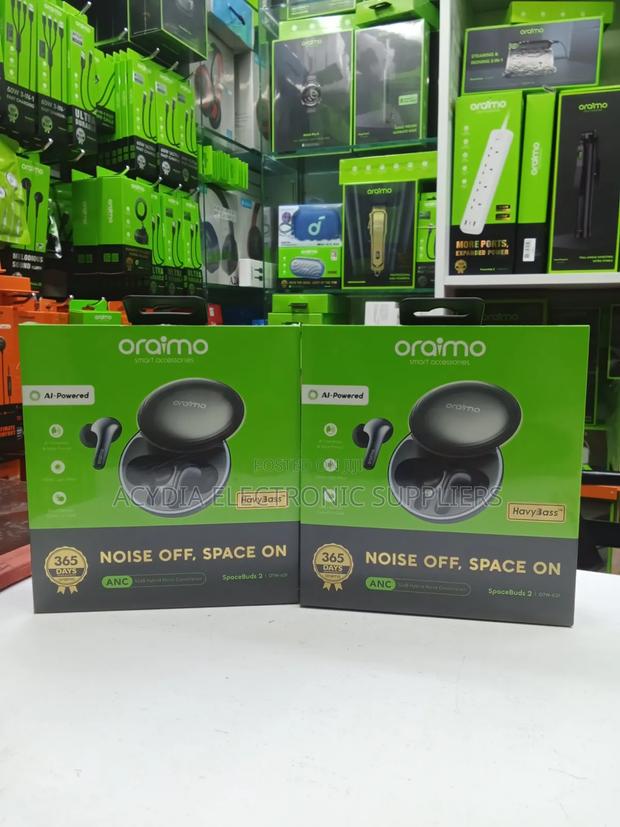 Oraimo Spacebuds 2 Otw-631 52db Hybrid Noise Cancellation Earbuds