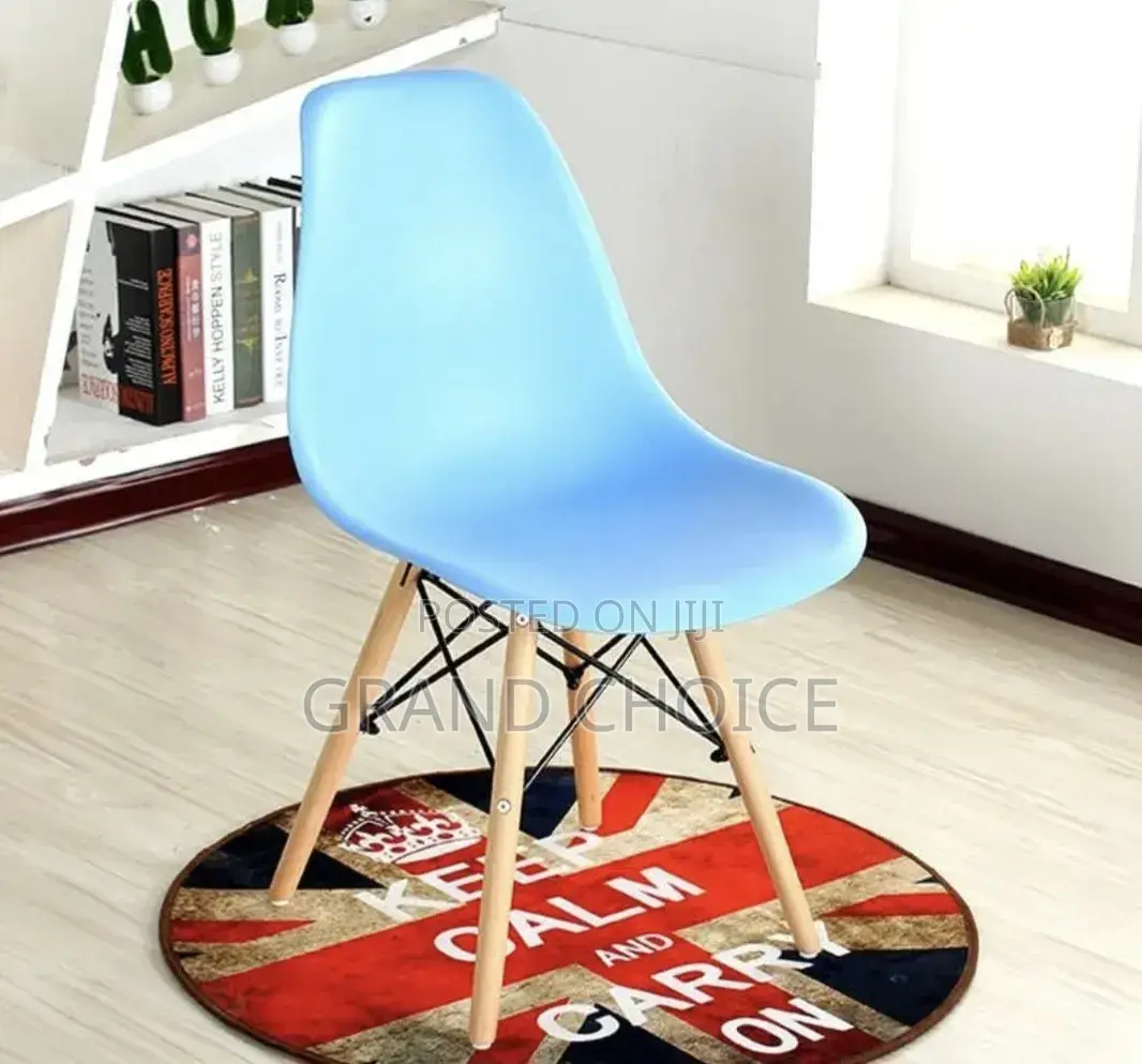 Modern Blue Eames Chair