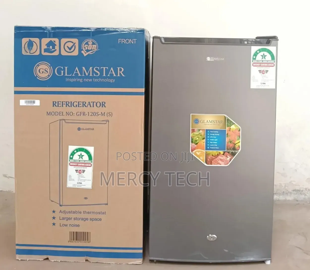 Glamstar (Gfr-120s-M )90 Litres Single-Door