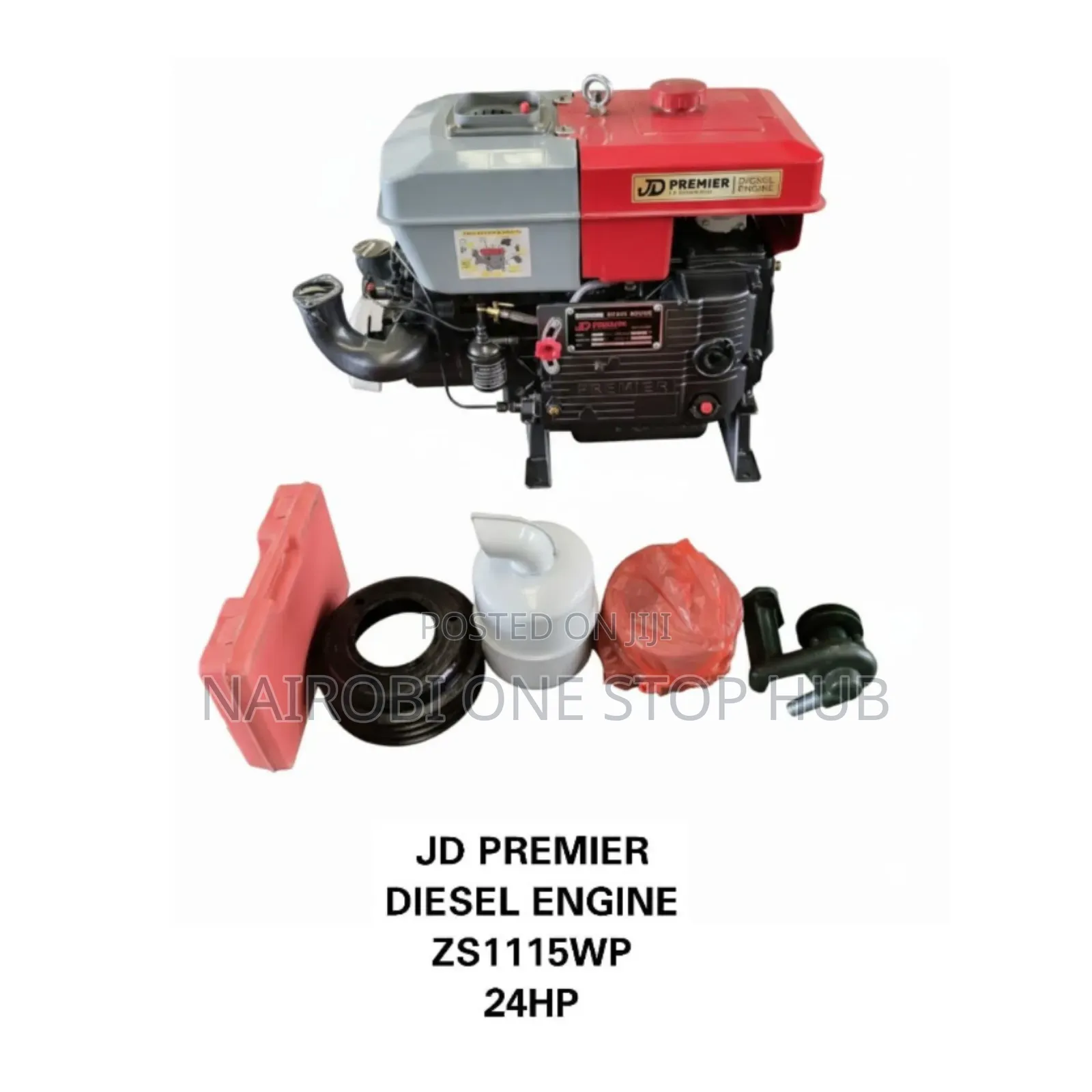 Jd Premier Zs1115wp 24hp Water-Cooled Diesel Engine.