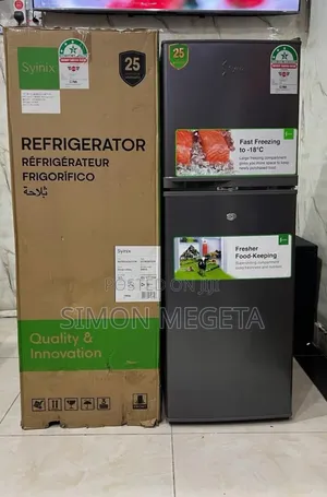 137 Litres Syinix Fridge Double Door 3 Star