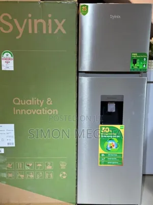 Syinix Double Door Refrigerator No Frost 257 Litres