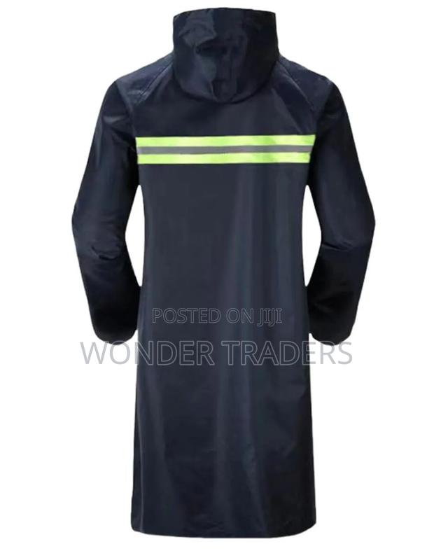 Heavy Duty Rain
Coat 
,With a Hook
,Zipper 
Navy Blue - thumbnail 2