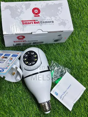 1080p Smart Bulb Camera Single Lens Wifi Security Camera