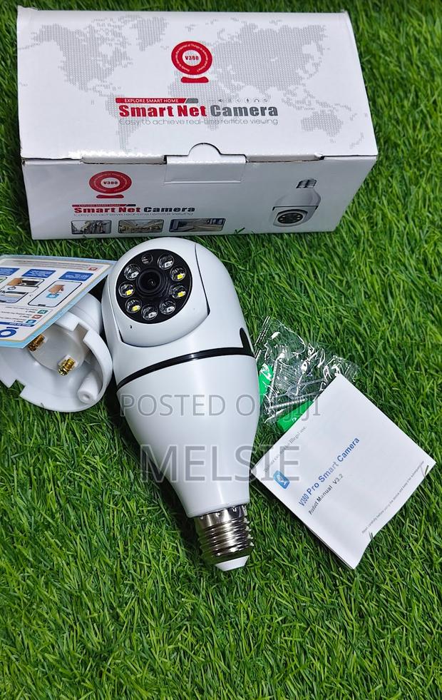Best Single Lens Bulb Camera 1080p Wifi CCTV