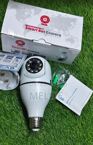 Affordable Smart Bulb Camera Single Lens 360° View