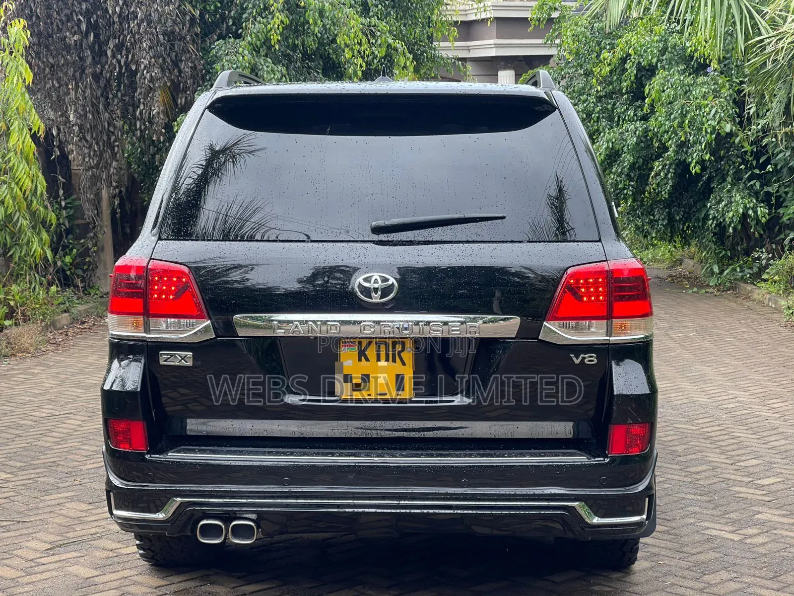 Toyota Land Cruiser 4.6 V8 ZX 2012 Black