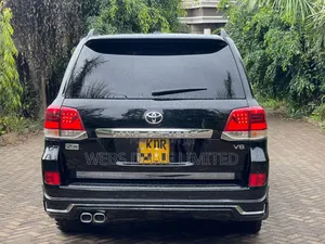 Toyota Land Cruiser 4.6 V8 ZX 2012 Black