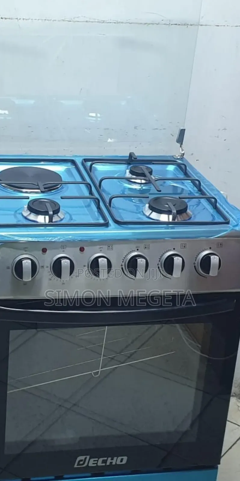 60*60 Decho 3+1 Standing Cooker With Electric Oven Restocked