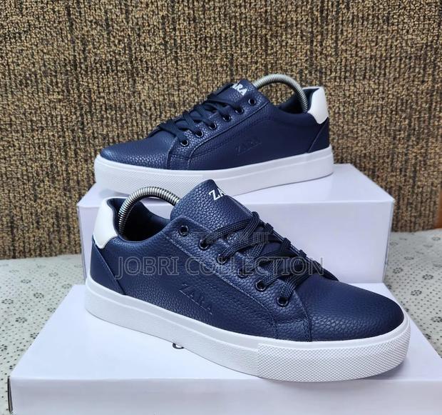 High Quality Zara Leather Mens Casual Sneakers