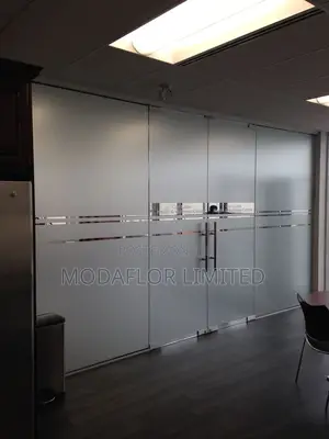 Frosted Glass Film for Office, Home and Bathroom Privacy Use