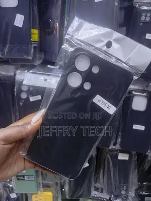Vivo Y05 4g Black Silicone Protective Phone Case
