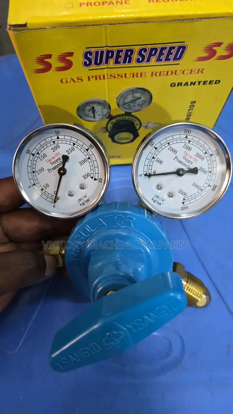 Oxygen Pressure Regulator Set