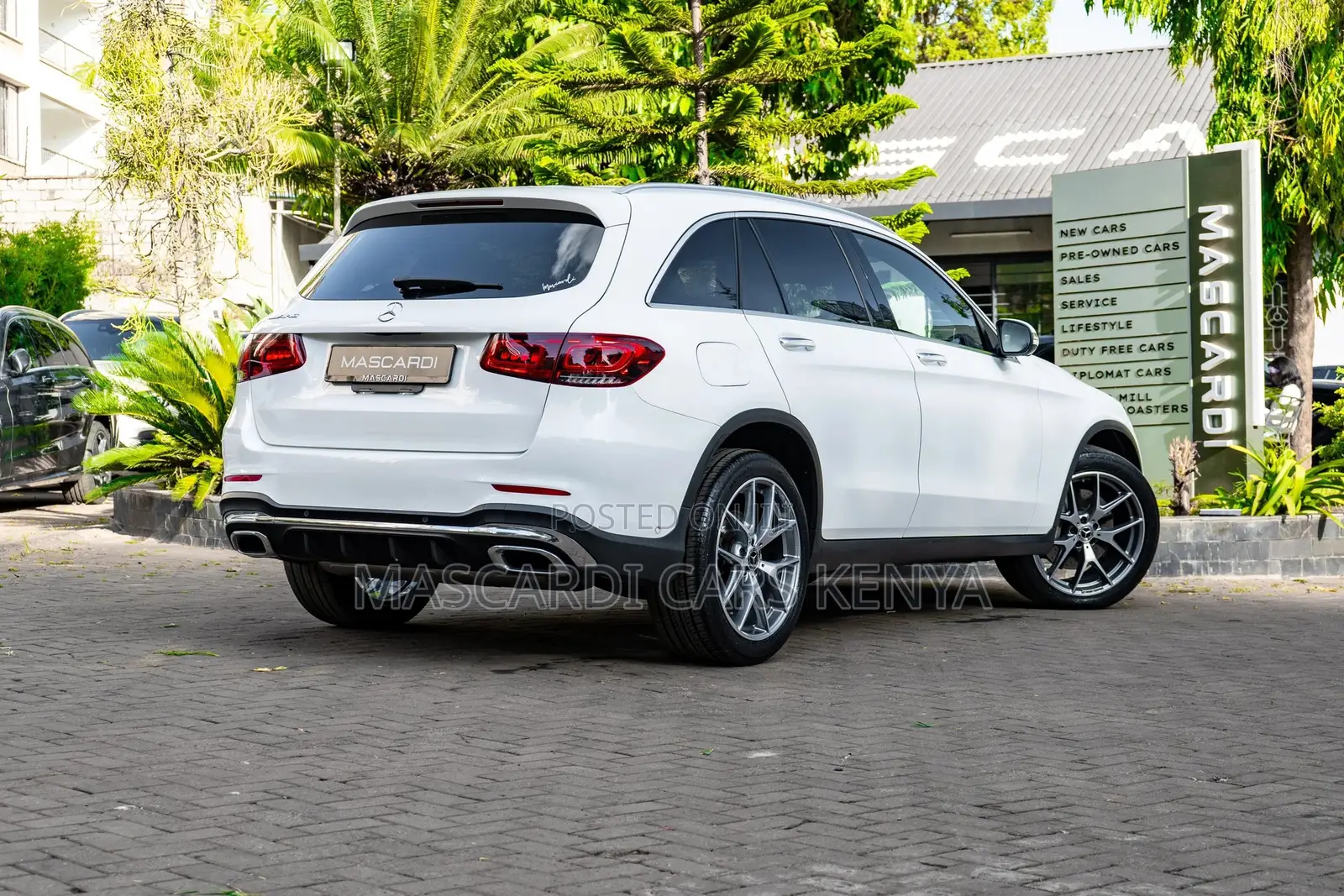Mercedes-Benz GLC-Class 2019 White