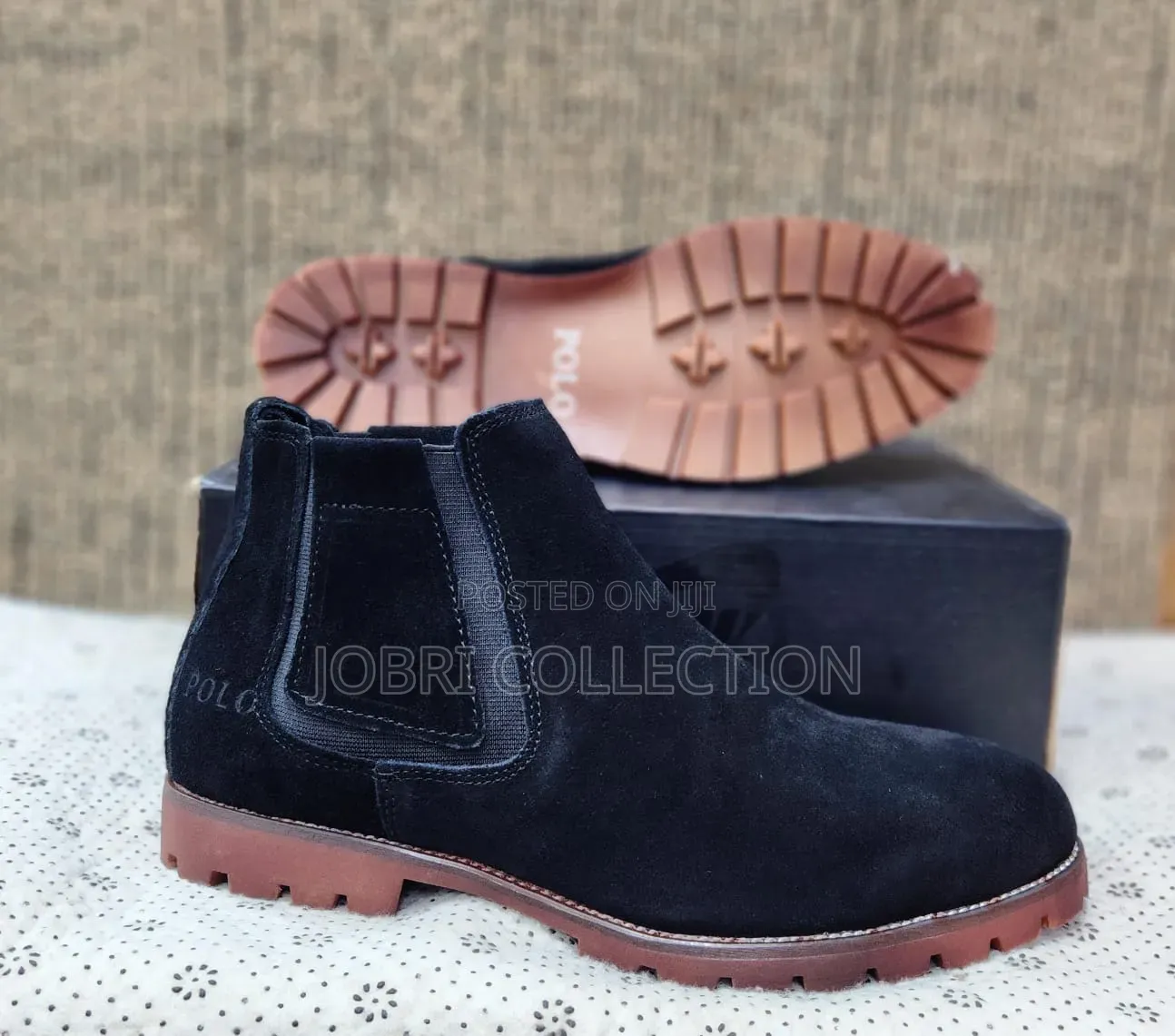 Quality Leather Slip on Polo Boots