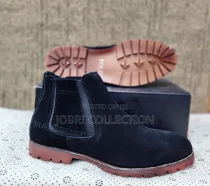 Quality Leather Slip on Polo Boots