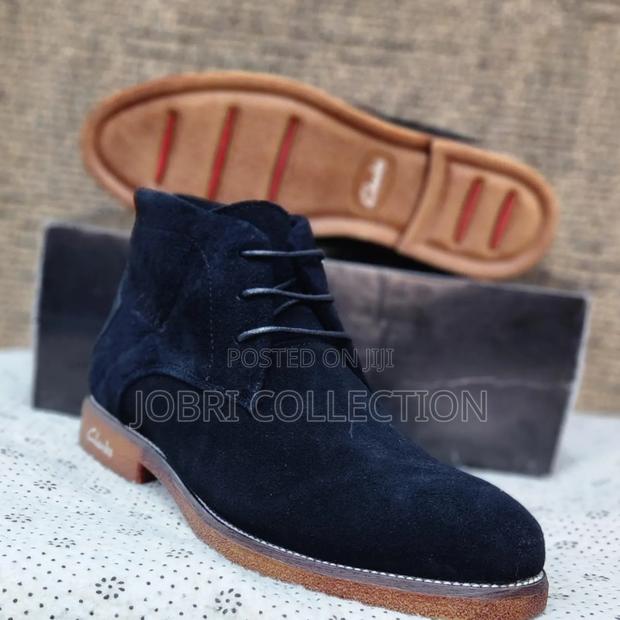 Clarks Leather Mens Boots - main view