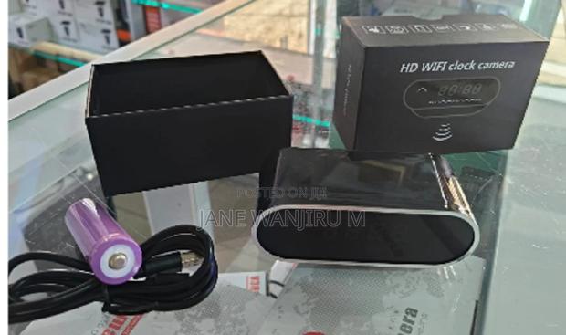1080p Full Hd Mini Table Clock Wifi Spy Hidden Camera