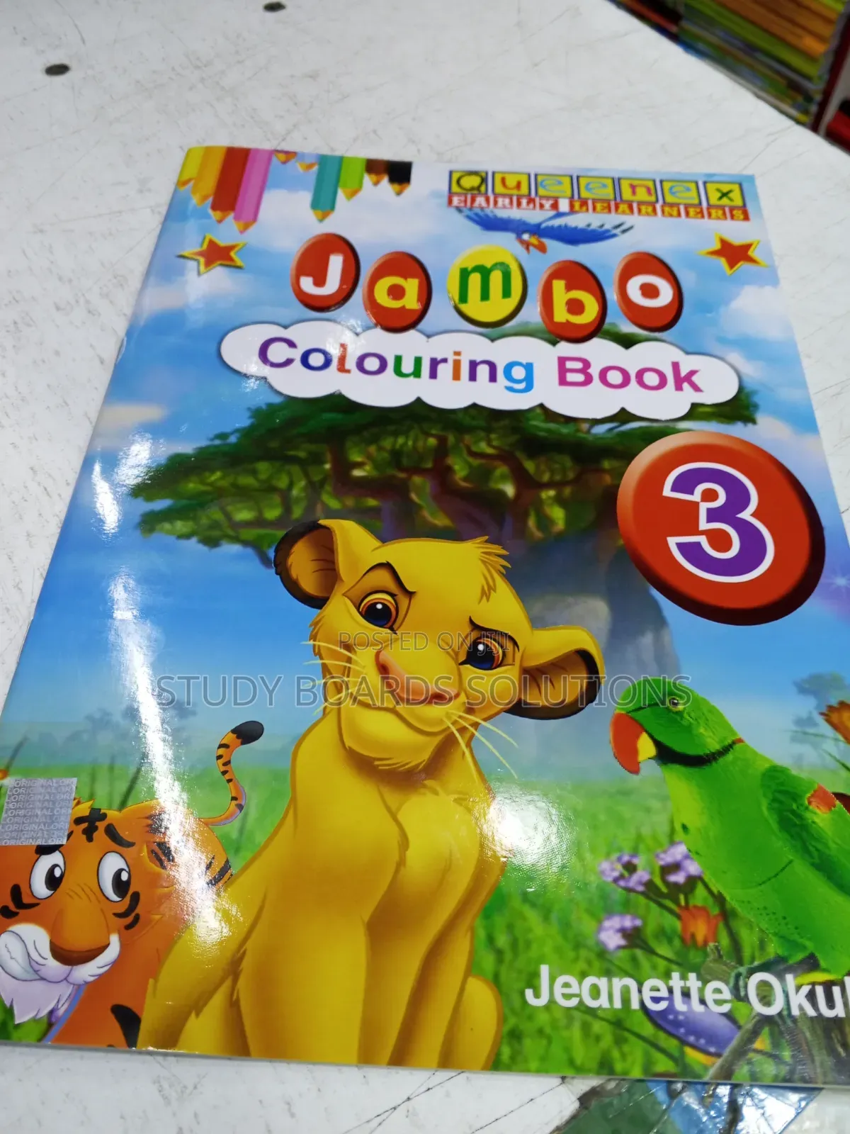 Level 3 Colouring Book