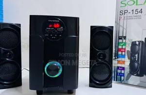 2.1ch Solarmax Multimedia Speaker System Woofer Restocked