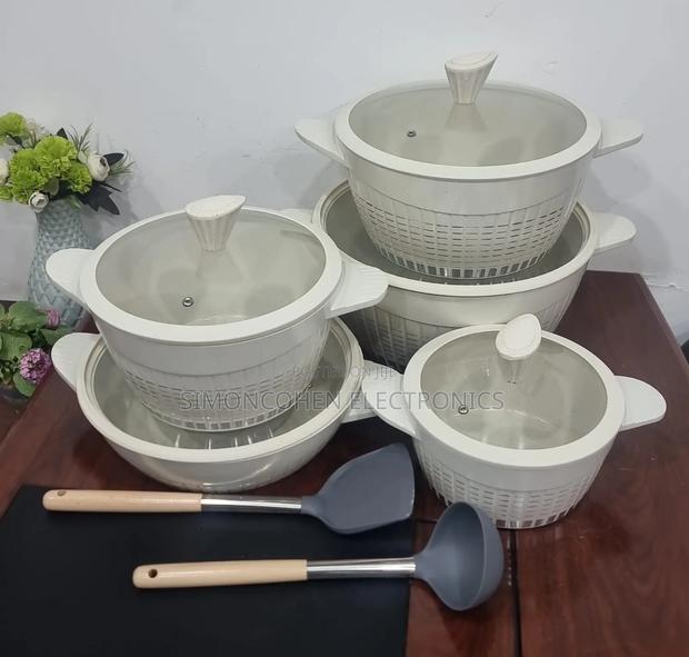High Quality 12pcs Granite Cookware Set - thumbnail 3