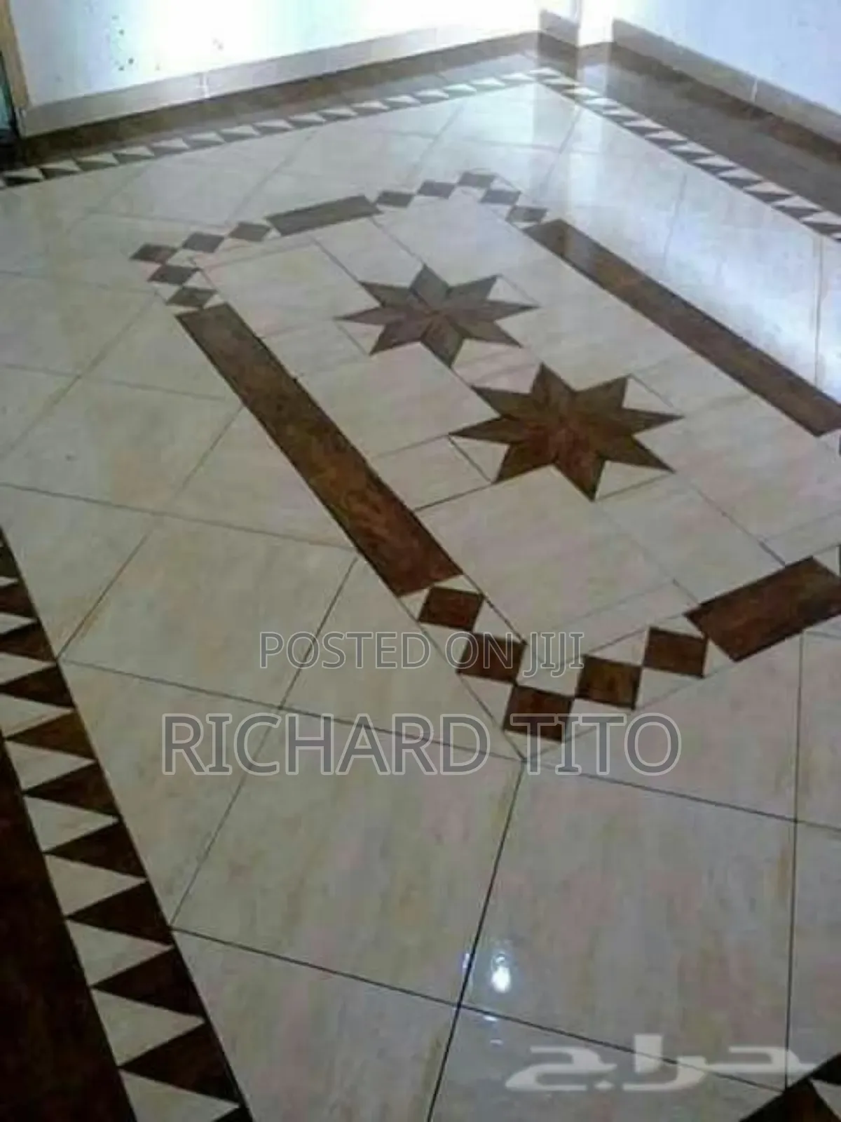 Tiles Installation.