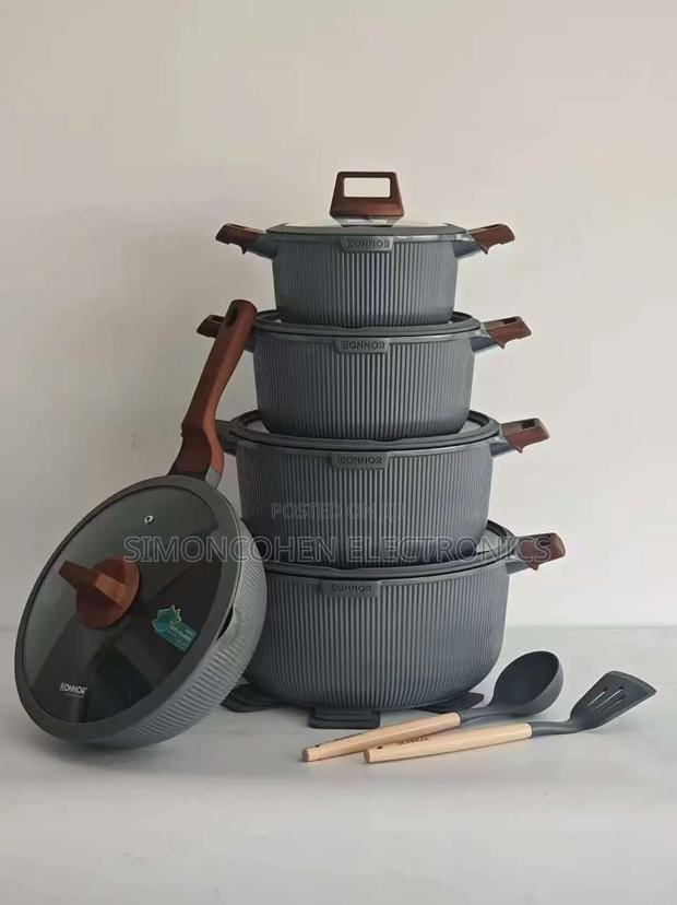 Very High Quality Donnor 15pcs Granite Nonstick Serve/Cookware
