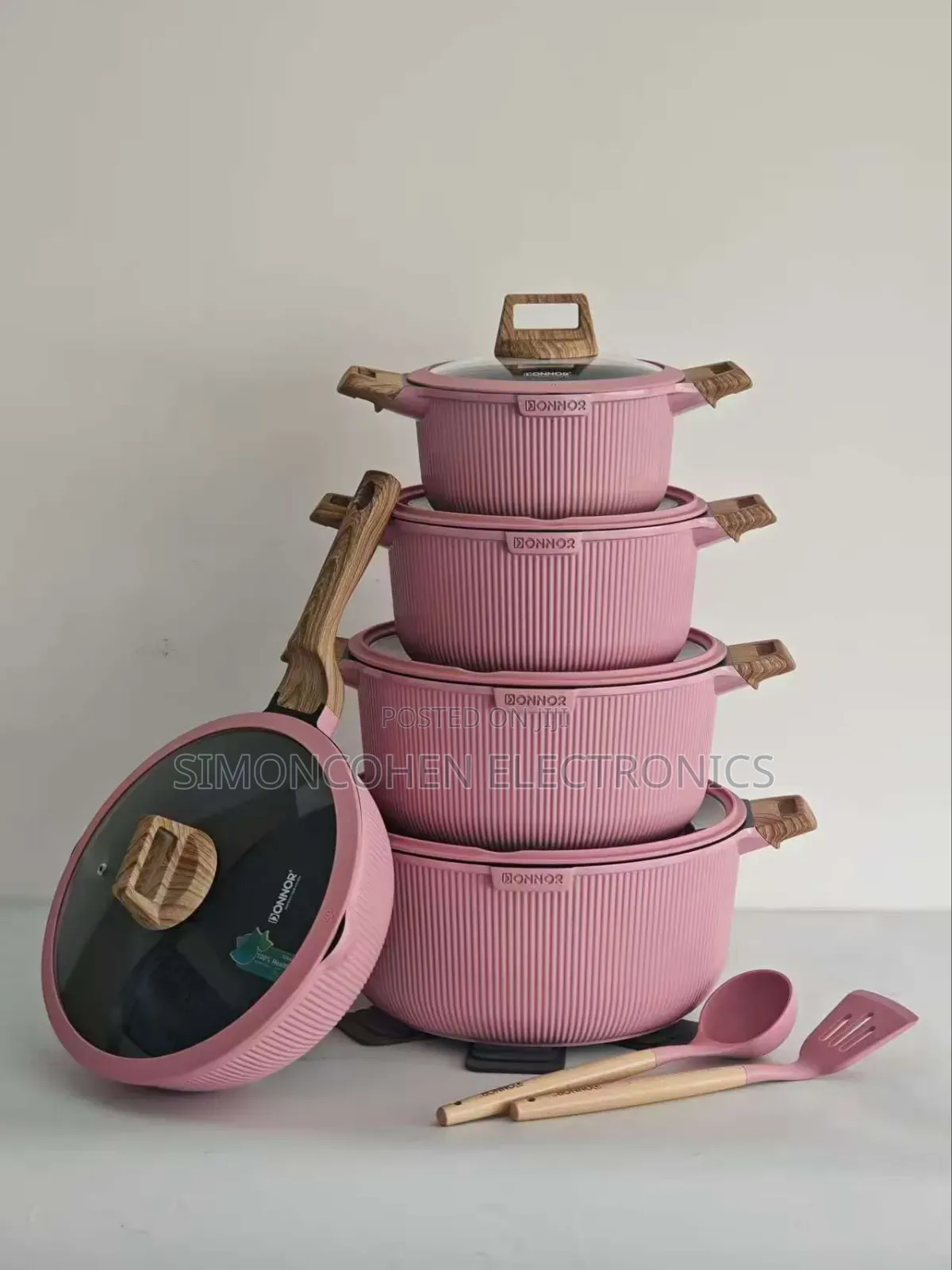 Very High Quality Donnor 15pcs Granite Nonstick Serve/Cookware