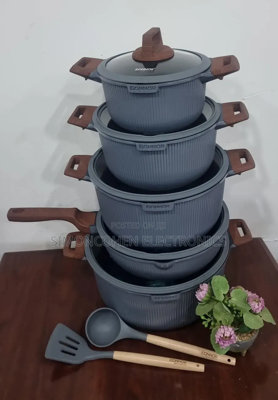 Very High Quality Donnor 15pcs Granite Nonstick Serve/Cookware