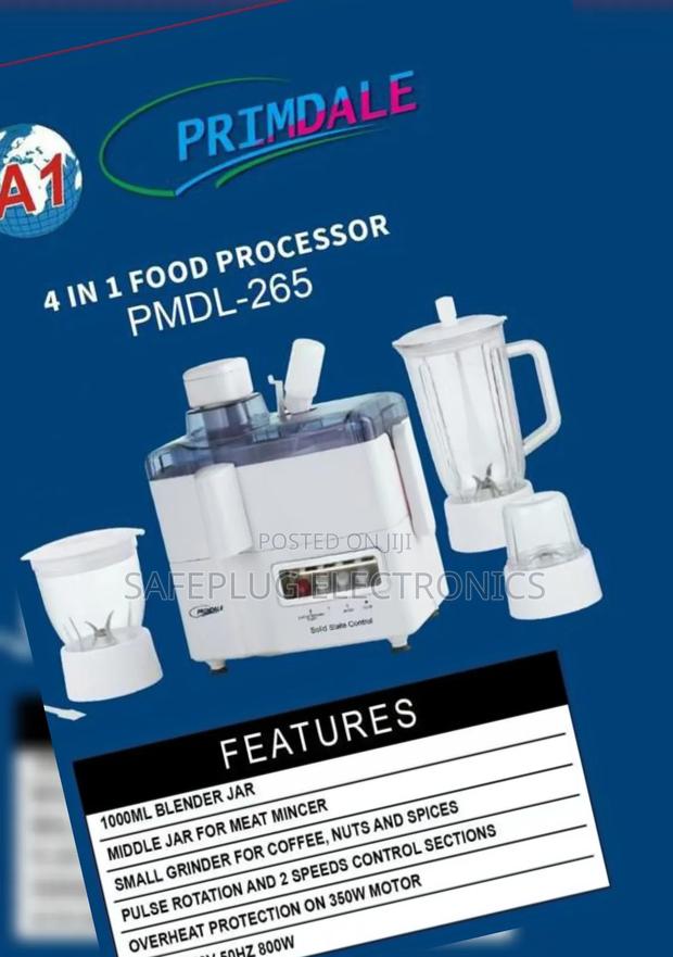 Primdale 4in1 Juicer Blender Grinder – Powerful 350w Multi-Processor