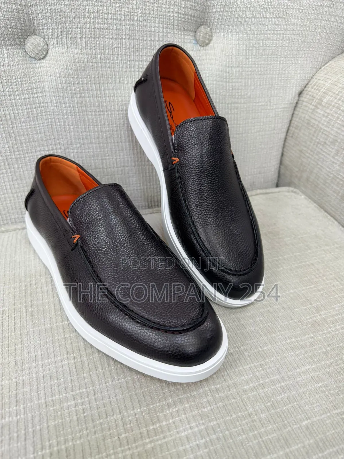 Quality Leather Casual Sued Leather Slip on Men Shoes