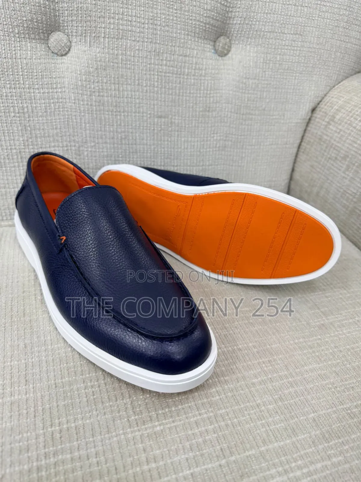 Quality Leather Casual Sued Leather Slip on Men Shoes